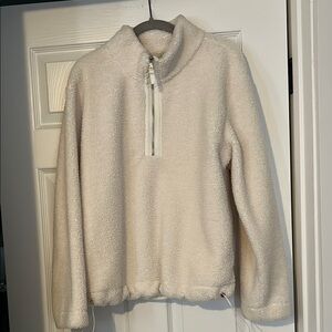 Cozy Cream Fleece Pullover